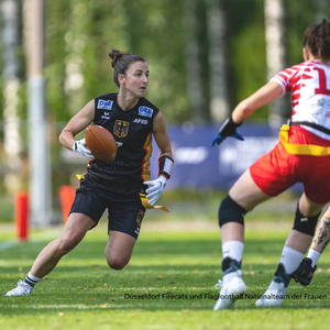 Dr. Kyra Fischer in Spielaktion