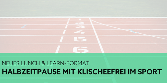 Dekoratives Bild einer Laufbahn. 