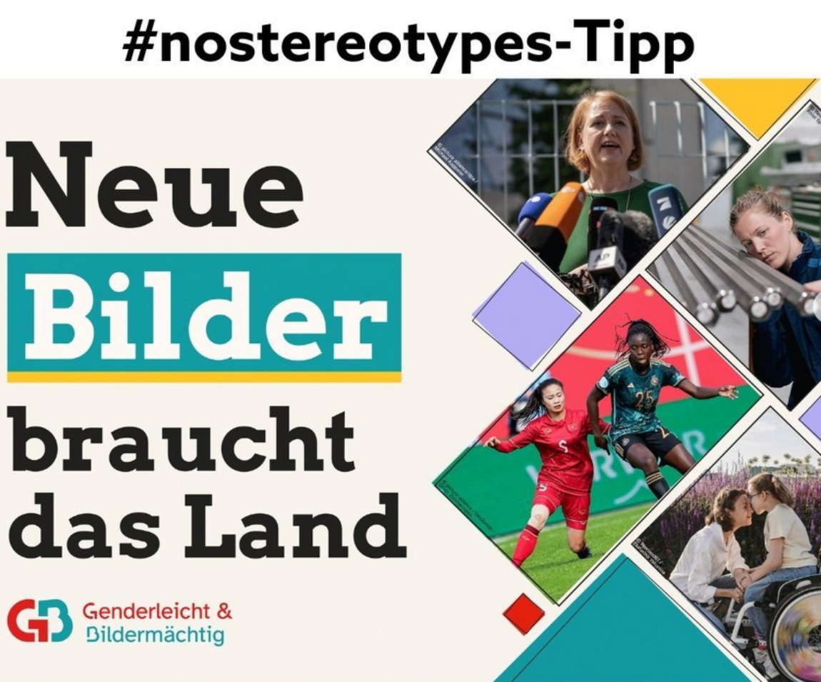 Verschiedene Bilder neben der Überschrift "Neue Bilder braucht das Land"