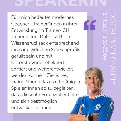„Dabei sollte ihr Wissensrucksack entsprechend ihres individuellen Stärkenprofils gefüllt sein.“

Ohne Trainer*innen...