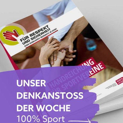 Unser Denkanstoß der Woche: @100prozentsport 👏

👉 100% Sport ist das österreichische Zentrum für Genderkompetenz und...