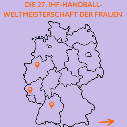 Heute geht’s los: Die 27. IHF-Handball-WM der Frauen startet!
Unter dem Motto #handsupformore spielen die 32 besten... Heute geht’s los: Die 27. IHF-Handball-WM der Frauen startet!
Unter dem Motto #handsupformore spielen die 32 besten...