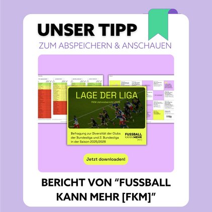 ⚽ 29 von 245 Kontrollgremien-Positionen im Profifußball sind mit Frauen besetzt.
Die dritte Ausgabe des Jahresberichts... ⚽ 29 von 245 Kontrollgremien-Positionen im Profifußball sind mit Frauen besetzt.
Die dritte Ausgabe des Jahresberichts...
