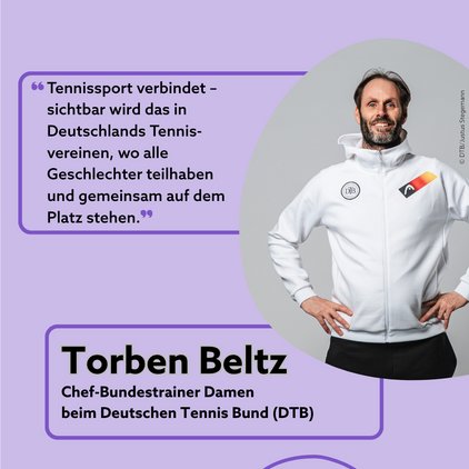 Tennis verbindet – alters- und geschlechtsübergreifend

Schon früh setzte Tennis wichtige Zeichen für...