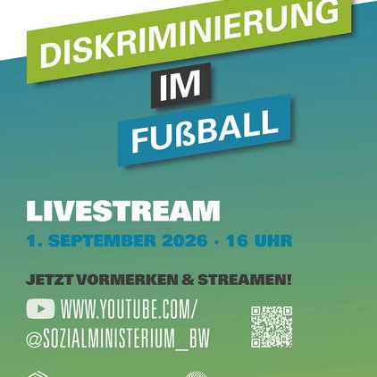 Sexismus. Rassismus. Diskriminierung.
Am 1. September kommen Gäste aus Fußball, Politik und Fanarbeit zusammen, um über... Sexismus. Rassismus. Diskriminierung.
Am 1. September kommen Gäste aus Fußball, Politik und Fanarbeit zusammen, um über...