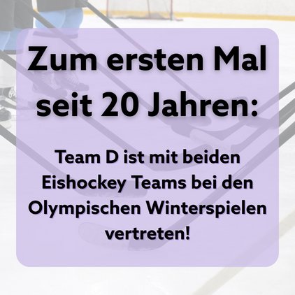 Zum ersten Mal seit 20 Jahren! 🏅🏒

Heute startet das Frauen‑Team des @deb_teams gegen Schweden in die Olympischen...