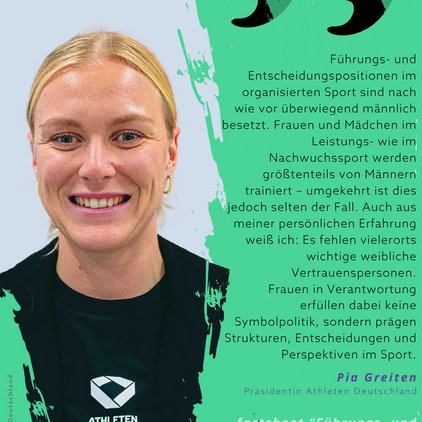 Welche Perspektiven prägen die Entscheidungen im organisierten Sport?

💡Das neue Factsheet von Klischeefrei im Sport...