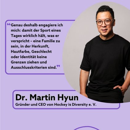 "Damit der Sport eines Tages wirklich hält, was er verspricht.“ 🏒💪
🏒 Dr. Martin Hyun war Profi-Eishockeyspieler und ist... "Damit der Sport eines Tages wirklich hält, was er verspricht.“ 🏒💪
🏒 Dr. Martin Hyun war Profi-Eishockeyspieler und ist...