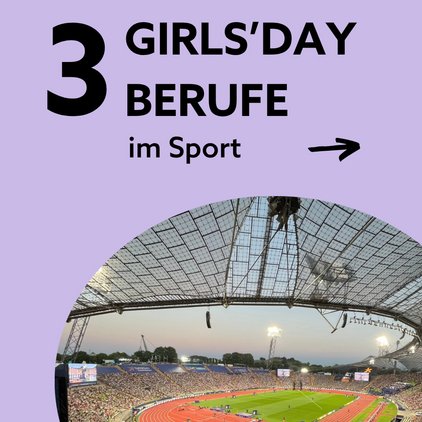 Am 23. April findet auch in diesem Jahr wieder der Girls'Day statt! 🎉 

Wir haben euch ein paar Ideen für Berufe rund um...