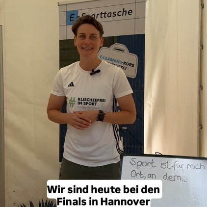 Wir sind heute und morgen an dem gemeinsamen Stand mit @sportpridenet bei den Finals in Hannover. 😊🏅Kommt vorbei!... Wir sind heute und morgen an dem gemeinsamen Stand mit @sportpridenet bei den Finals in Hannover. 😊🏅Kommt vorbei!...