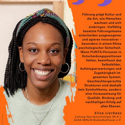 Führung entscheidet darüber, wie Sportorganisationen sich entwickeln und wen sie auf diesem Weg mitnehmen.
... Führung entscheidet darüber, wie Sportorganisationen sich entwickeln und wen sie auf diesem Weg mitnehmen.
...